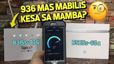 black mamba modem|Alin ang Mas Mabilis Huawei B315s.